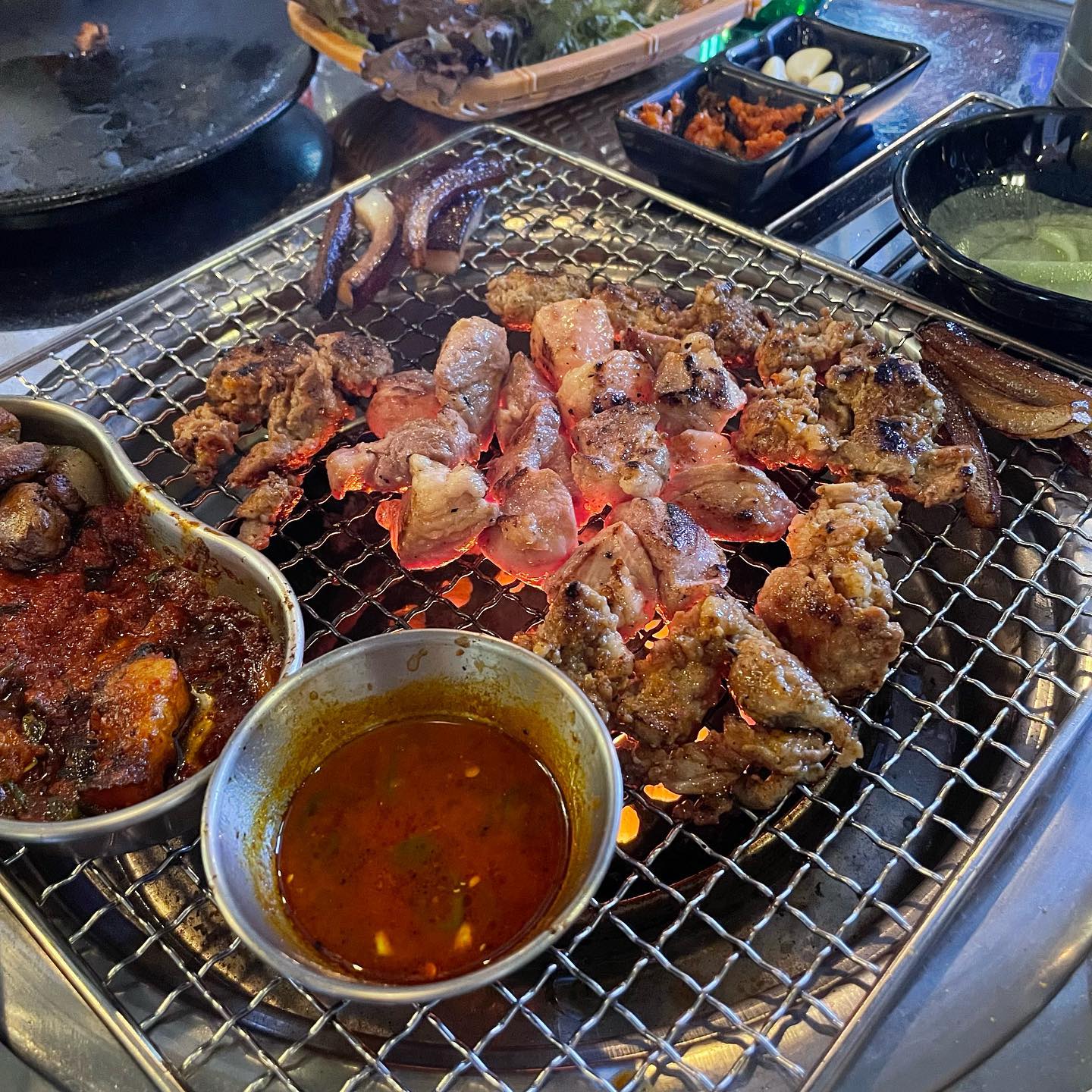 산호동 맛집 꽃돼지연탄구이 💯