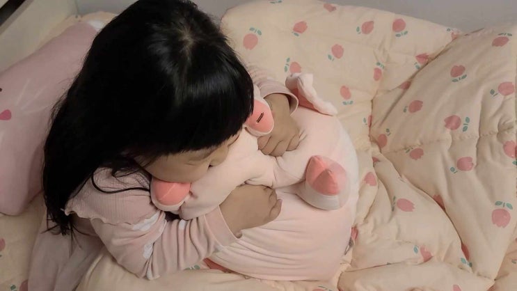 여자아이방 꾸미기 네이처타임즈 돼지 인형으로 마무리
