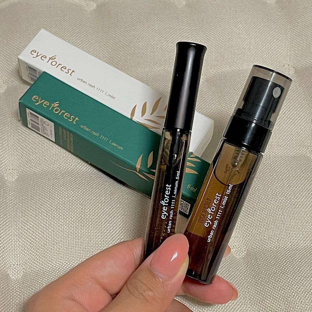 김현수’s Instagram profile post: “#협찬 💚아이포레스트🤍 💚속눈썹 영양제 아이세럼 5ml 💚눈썹 영양제 아이미스트 15ml 저는 예전에 연장도 했었고 뷰러도 많이 해서 속눈썹이 상하진 않았