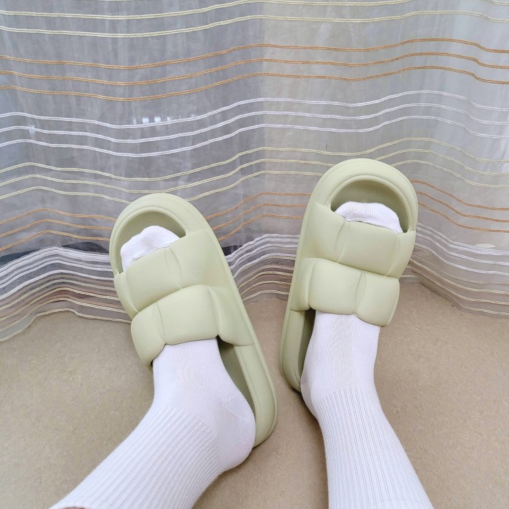 층간소음방지슬리퍼 추천 ㅣ 발목에 무리안가는 푹신한 보라홈 슬리퍼