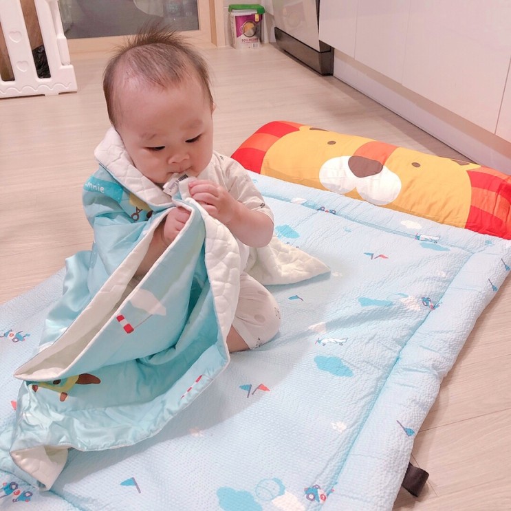 어린이집낮잠이불 - 밀로앤개비 낮잠이불 사계절 사용가능해요!