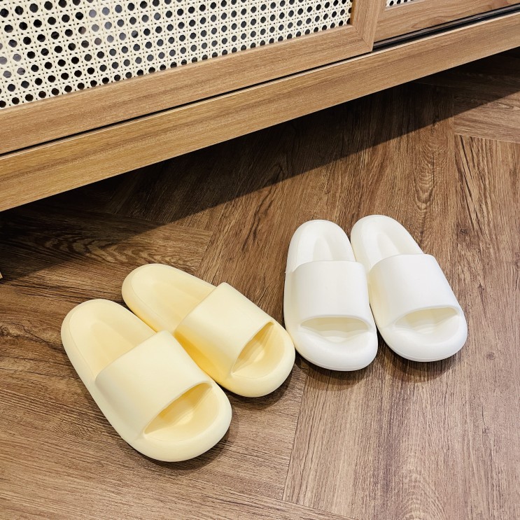 층간소음실내화 실내슬리퍼 사무실슬리퍼 귀엽고 푹신한 보라홈