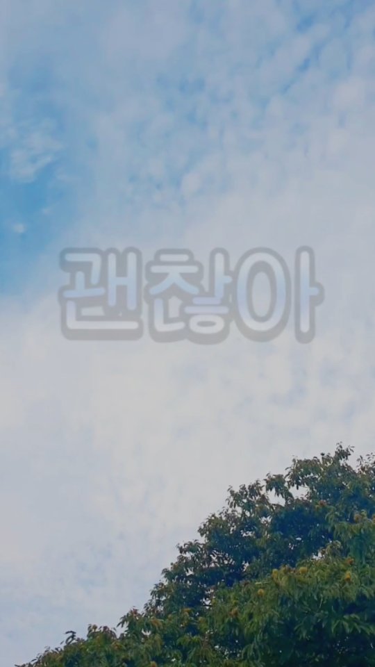 괜찮아.
너도.

.
🤍
#ㅎㅁㅇ끄적끄적