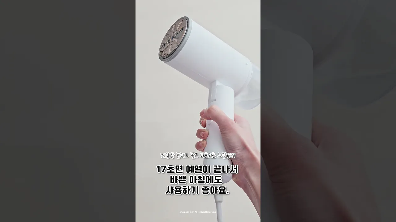 2만원대 가성비 핸디형 미니 스팀다리미​ #미니다리미