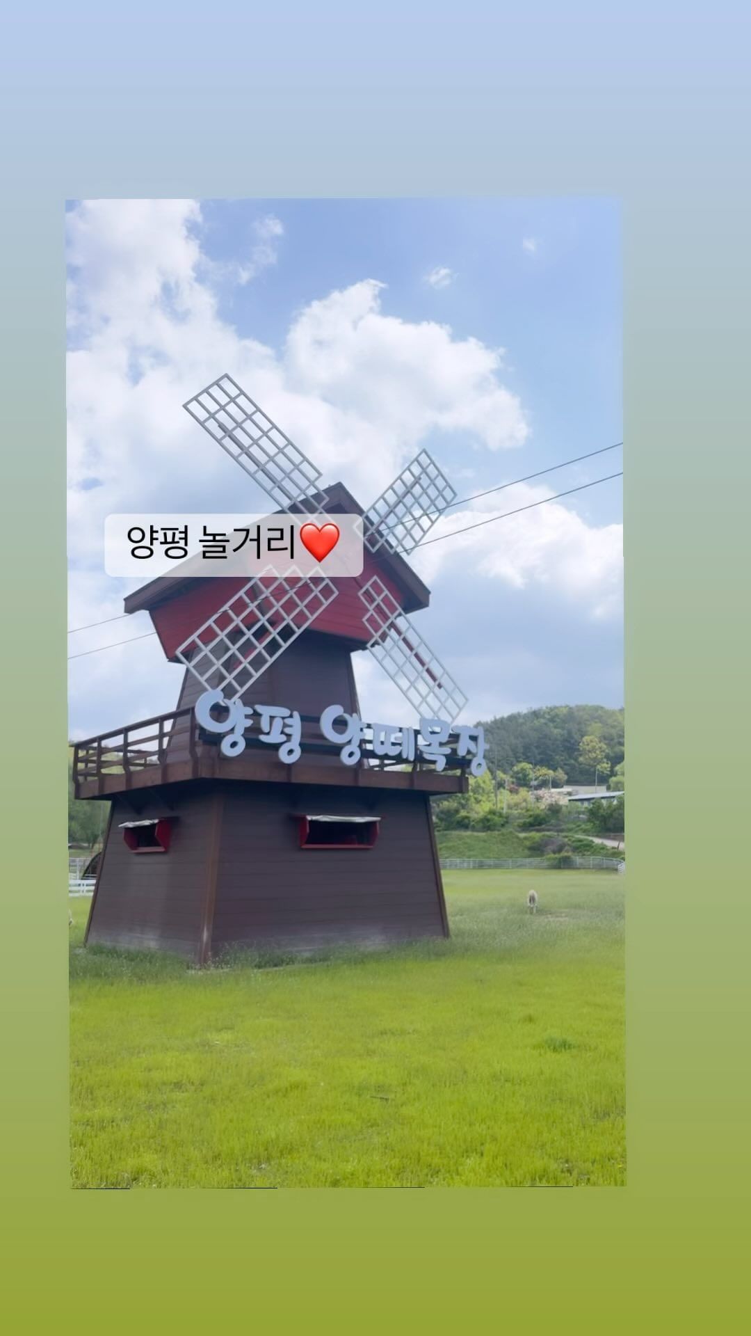 양평 양떼목장