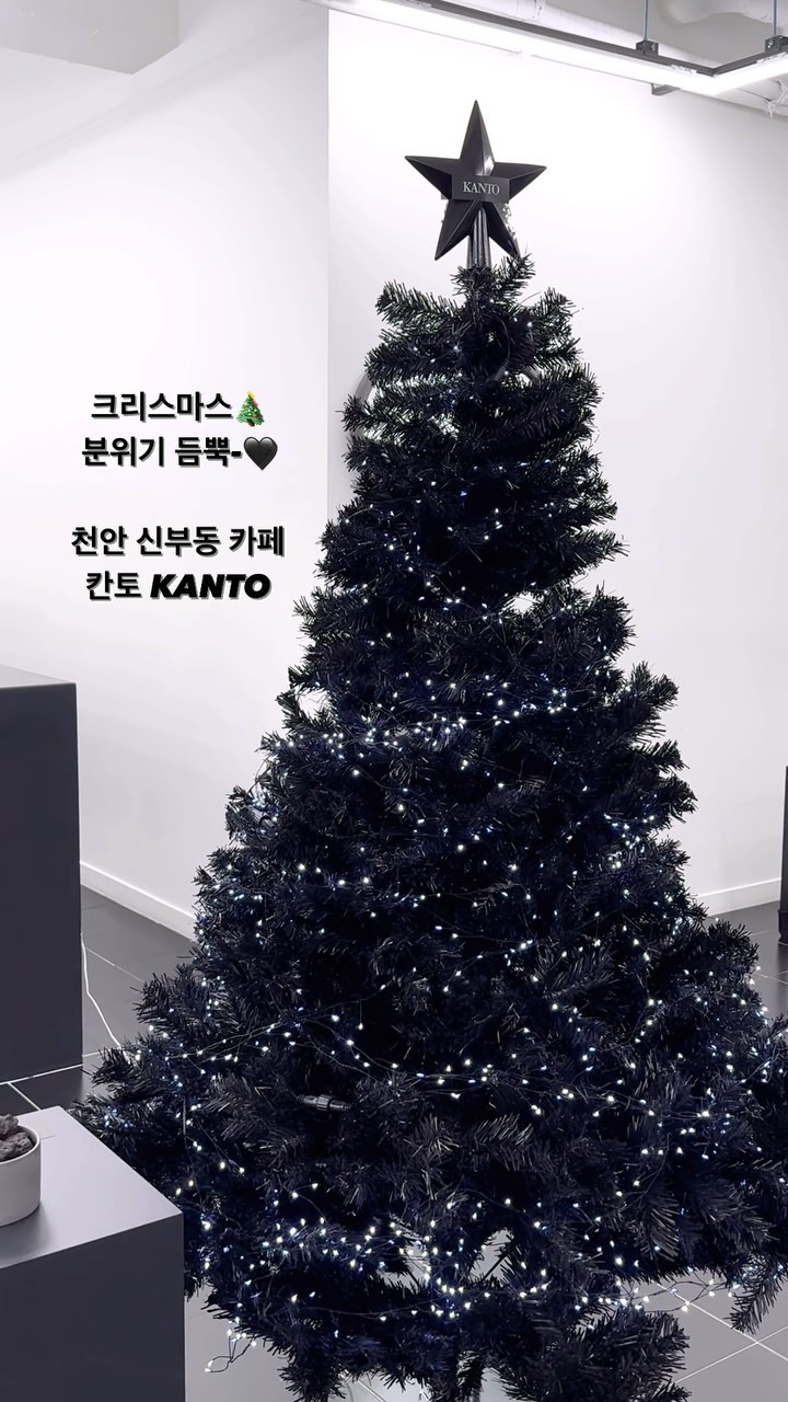 블랙&화이트 분위기의 천안 신상 카페 🖤칸토 KANTO🖤

성수동, 수원에 위치한 칸토가 천안 신부동에도 생겼다고 해서 다녀왔더니 ,, 글쎄 이미 핫플인 거 같더라고요! 

깔끔하면서 시크한 분위기에 지금은 크리스마스 트리가 전시되어 있어 따뜻한 분위기까지 가득해요🖤🎄🎁

카페 메뉴도 컨셉에 맞게 블랙블랙한데요,,

저는 플랫블랙과 블랙크림으로 pick-! 
헤이즐넛 맛으로 달달구리한 라떼맛이 특징이랍니다☕️

화분같은 디저트인 블랙글라스🪴도 부셔먹는 재미가 있어 추천드려요.｡oO

#칸토 #칸토카페 #KANTO #천안 #천안카페 #천안신부동카페 #신부동카페 #천안칸토 #신부동칸토 #카페추천 #카페투어 #크리스마스 #카페 #카페스타그램 #협찬
