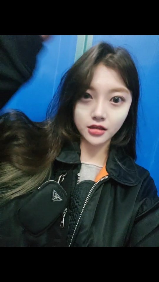 다시 깜장색 하까낭（╹◡╹）♡ -!