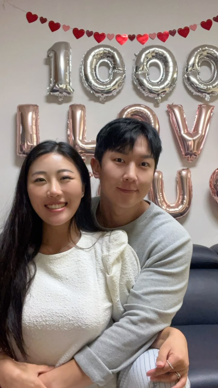 1000일 서프라이즈 홈파티 💝