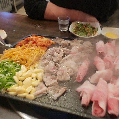 성준이랑 대패삼겹살 🍖