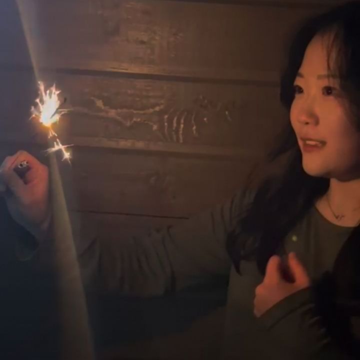 옷에 빵꾸 안나서 다행...🩷