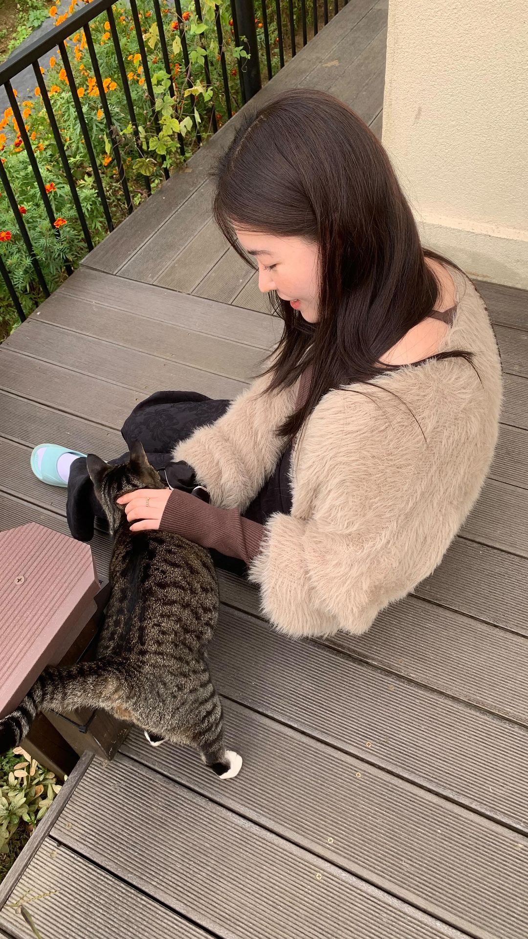Happy moment🫶🏻🍃🐈