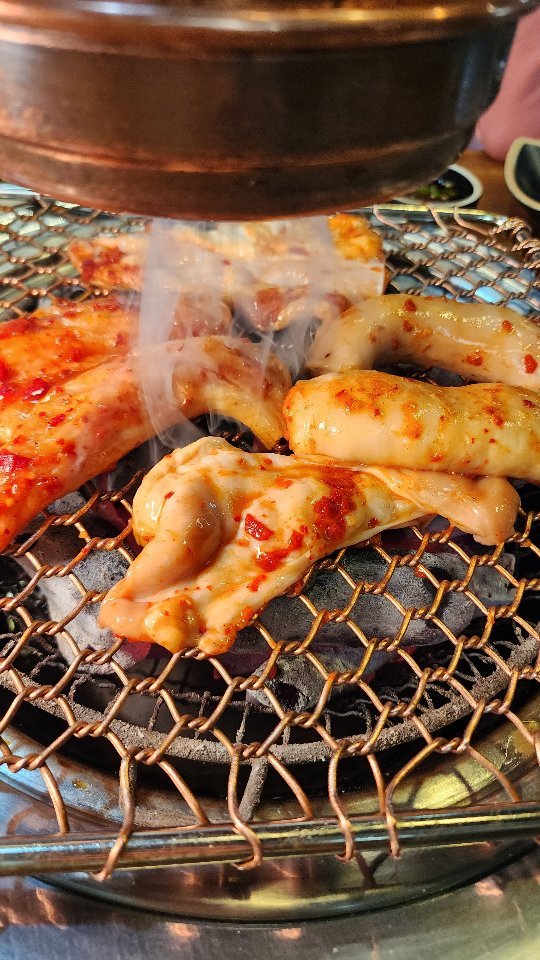 꿩대신닭!!
비싼 오발탄 대신 가성비 좋은 오마이양대창에서 양대창 실컷먹고 왔어요~
오발탄 양념맛과 정말 흡사한 한우양대창
누린내없이 깔끔 그잡채!!

📍오마이양대창 마곡점
📍주소: 서울 강서구 마곡중앙6로 10 센트럴푸르지오시티 1층 106호107호
📍메뉴: 특양130g +한우대창150g+막창150g =49,000원

#한우양대창 #마곡 양대창 #오마이양대창 마곡 #마곡 맛집 #마곡 고깃집 #마곡역 맛집 #마곡 한우 양대창 #Kfood #먹스타그램 #맞팔환영