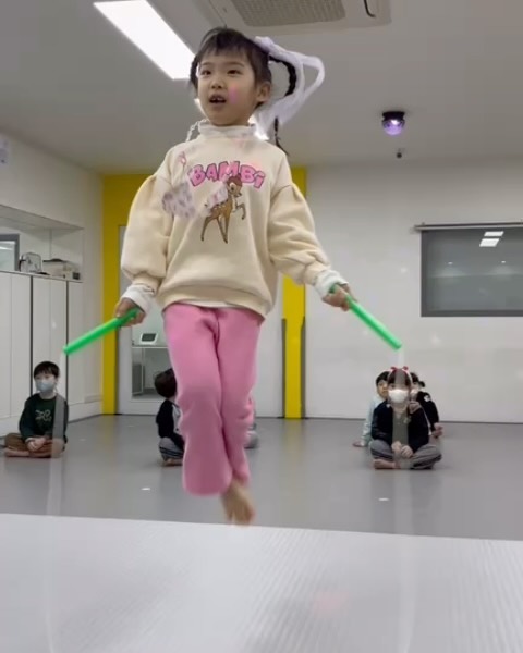 태권도 다니면서 줄넘기실력👍👍👍👍