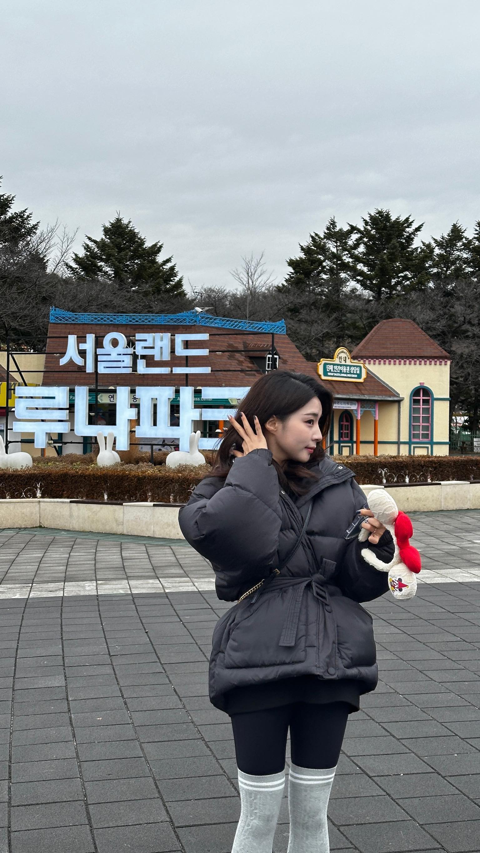 꿈과희망의 나라 #서울랜드 #설렌드 
비오는날 썰매에 놀이기구라니🥹
#2024 #첫썰매