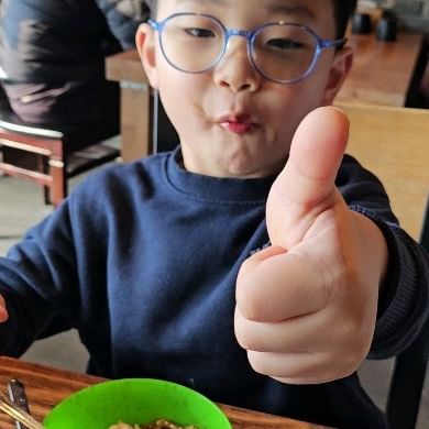 첫 수술 전날 첫 입원 중