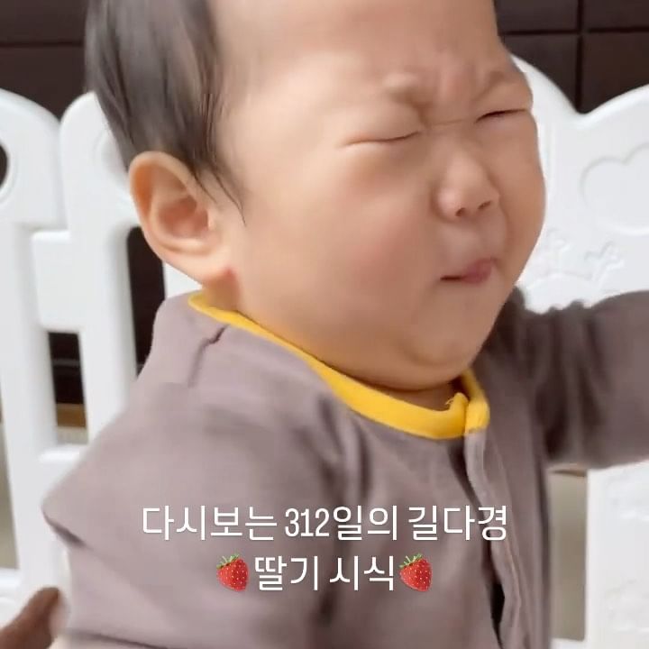 다시봐도 너무 웃기고 귀엽다경❤️❤️🤣
딸기 먹고 너무 셔서 온몸 부들부들
그치만 뱉어라고 해도 절.대. 뱉지않음ㅋㅋㅋ
그립네 저때의 다경😭
#다경312일 #11개월아기
