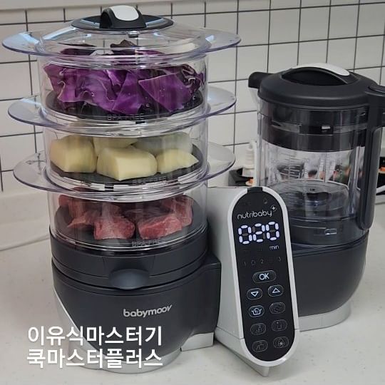 #협찬 
엄마가 직접 만드는 수제이유식
간편하게 만드는 방법✌️
바로 베이비무브 쿡마스터플러스
스팀바스켓3단으로 다양한 재료를
한번에 찔 수 있고 입자 조절 가능한
믹서로 바쁜 육아중에도
간편하고 맛있게 이유식을 만들 수 있음💕
영양 가득 엄마표 수제이유식이라
아기도 너무 잘먹어서 대만족🥰

#베이비무브
#베이비무브쿡마스터플러스 
#이유식만들기 
#아기이유식 
#베이비무브이유식만들기