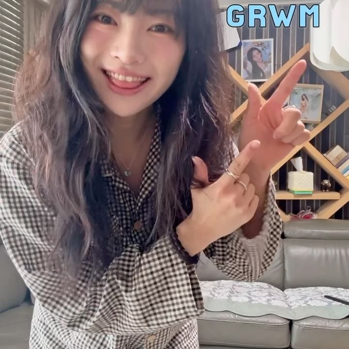 내 봄 나들이 룩 어때? 💙 #grwm