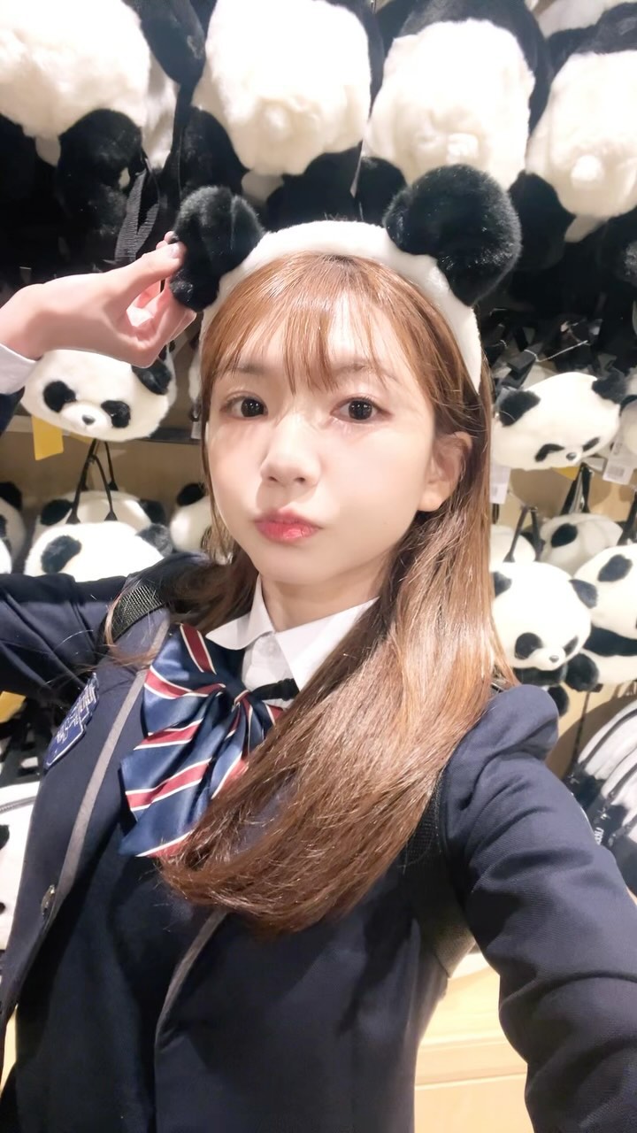 🐼🖤 #판다월드 #판다월드🐼 #fypシ #감성교복