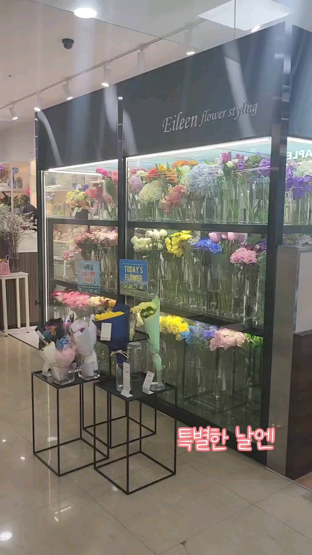 #협찬 #잠실꽃집 #잠실역꽃집 

특별한 날에는, 
아이린플라워 2호점으로 갑니다. 

내일 예식 서프라이즈 준비하는데
롯데백화점에 있을 때보다 제타플렉스 1층으로
매장이전하며 더욱 커진 아이린 플라워에 다녀왔습니다. 

3m 크기 대형 꽃 냉장고에 예쁜 꽃들이 가득 💐
진짜 구경하는 재미에, ㅎㅎㅎ 

매장 이전 이벤트로 10%할인이나 사이즈 업도 가능하구요. 4월 5일 식목일 이벤트로, 식물 구매시 미니다육이 증정행사까지 : ) 

근처에 꽃향기맡고 발걸음이 절로 매장 찾았지 뭐에요. ㅎㅎㅎ 하이마크와 무지 사이에 위치해있어요. 

색감이나 스타일 선택하면 맞춤으로 해주셔요. 

예쁜 꽃다발 후기는 2탄에서 보여드릴게요 :) 

@eileenflower_lotte 
@eileenflower_styling

✔️서울 송파구 올림픽로 240 
(롯데월드) 롯데마트 제타플렉스 잠실점 1층

[운영시간] 
10:30~20:00 / 금,토,일 10:30~20:30) 
- 휴무일 :둘째.넷째 일요일 (마트휴무일)
- 1호점 백화점은 월 1회 월요일만 휴무일이라 365일 구매가능

#잠실롯데백화점꽃집 #시그니엘호텔프로포즈 #시그니엘호텔꽃집 #롯데월드꽃집 #롯데월드몰꽃집 #샤롯데시어터꽃집 #잠실꽃배달