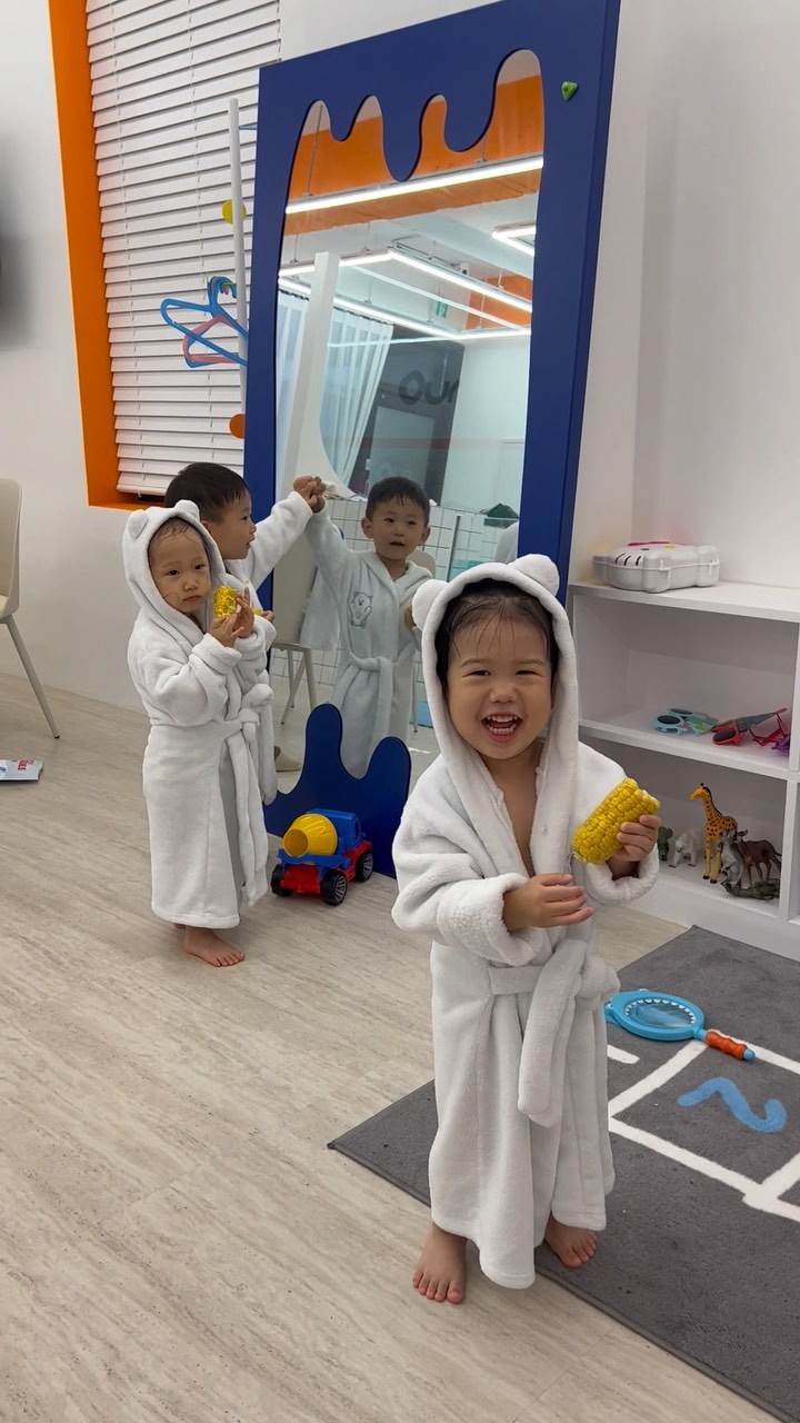 너모 귀여운 삼총사💚💜💙
#아워키즈풀