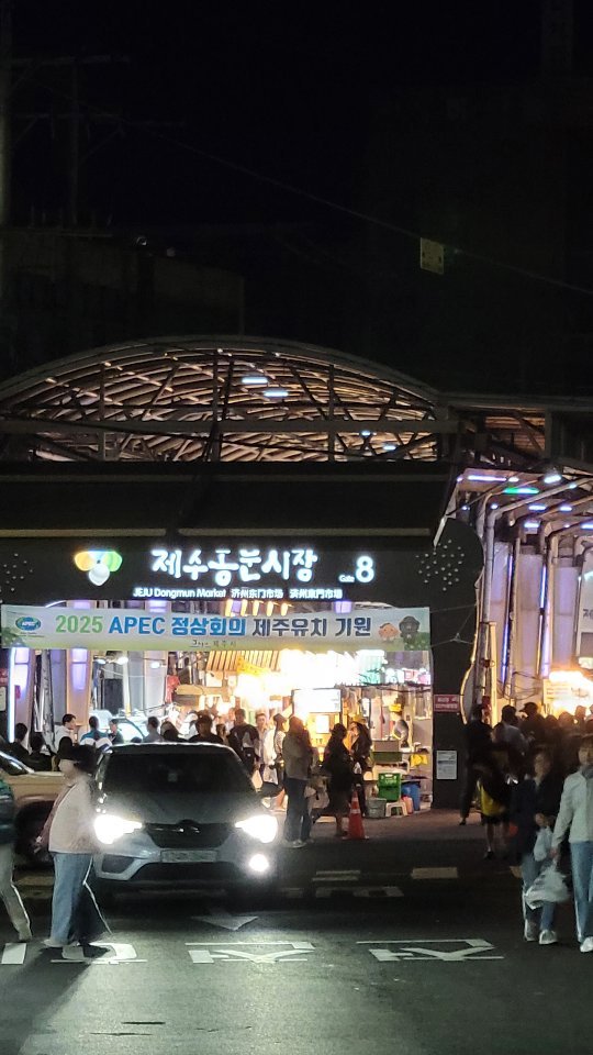 제주 2일차도 드디어 -끝-

분위기는 마약이라도 사는듯 하지만....
김치말이삼겹살이랑 고기꼬치일뿐!!😁
ㅋㅋㅋㅋㅋㅋㅋㅋㅋㅋㅋㅋㅋㅋㅋㅋㅋ

#제주도 #제주도가볼만한곳 #제주동문야시장 #제주동문시장 #여행스타그램 #제주도여행 #제주도야간명소 #김치말이삼겹살 #여행코디 #여름코디