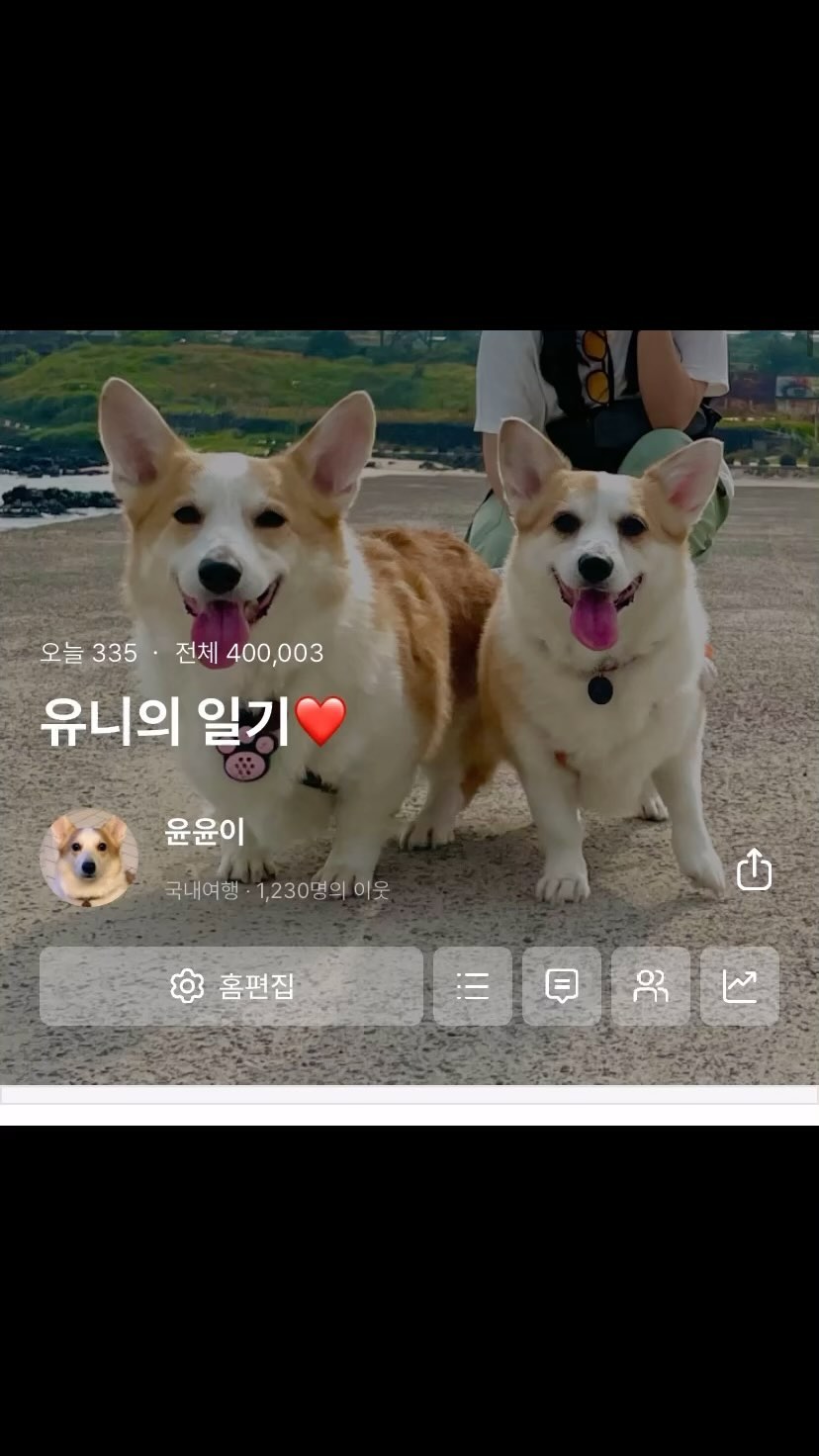 블로그 총 방문자가 어느덧
400,000명 달성!!!

취미로 일기로 시작했는데 체험단,여행일기등
내 일상의 한부분이 되었어요

많은 블로거분들과 소통하면서 좋은 시간을
보내니 재밌기도 하고 1일 1포스팅으로 힘든적도 있지만
어쨋거나 행복하고 감사하고 재밌는 블로그 일상을
보내고 있답니다 :) 

#블로그#블로그체험단
#블로거소통#블로그일상