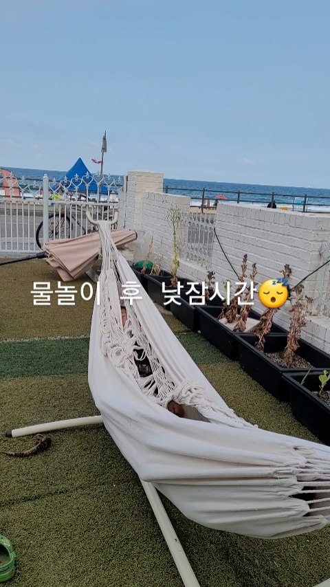 #강릉아이랑

파도 쎄게 맞고 그대로 잠들었쥬 😇

#어달해변#금진해변