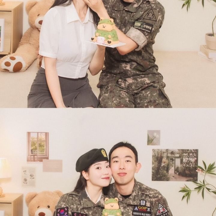 2023.02.28 ~ 2024.08.27 
547일 간의 기록 🧸🌸

외출 외박도 없는 gop에 들어가서 100일마다 볼 수 있었던 우리🥹

자기가 나라를 지키는 동안 나는 우릴 지킬 수 있게, 강한 여자가 되겠다고 약속했지~ 어때 나 좀 강해졌어?ꯁ

세상에서 하나뿐인 내 군인 🍀
1년 반 동안 철원에서 너무 수고 많았어.
이제 다시는 떨어지지 말고 찰싹 붙어있쟈♡ ˎˊ∘°.

#곰신 #꽃신 #꽃신스타그램 #전역축하해 #치킨사줘