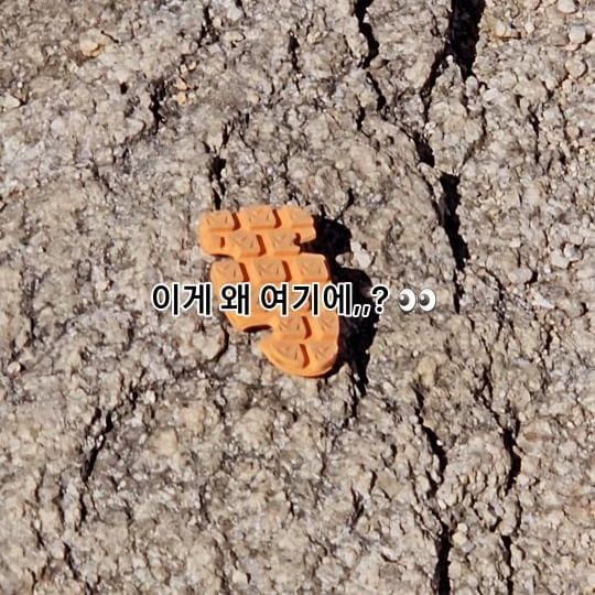 금강산에 왔더니

곳곳에 떨어진 신발 밑창이 ,, 👀 

신발 밑창 떨어져도 조심히 잘 내려 가셨겠죠?!

신발 밑창 포기할 만큼 멋있는 뷰는

진짜 포기 못해,, 💚⛰️💚

.
.
.
.

#국내여행 
#트래킹 
#릴스