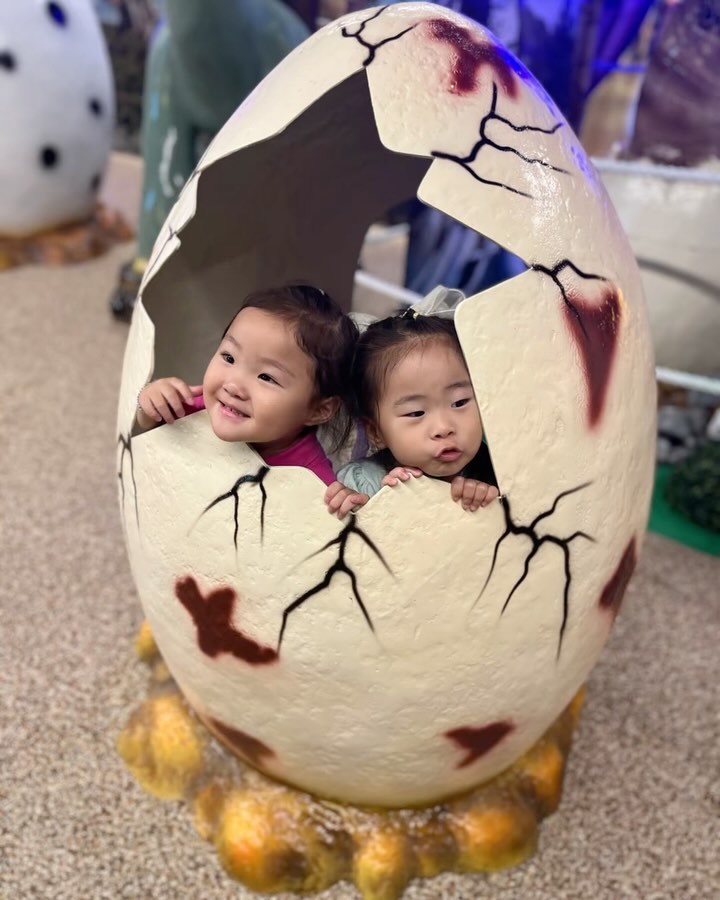 다인이의 소중한 현광둥이들❣️
#인천공룡월드