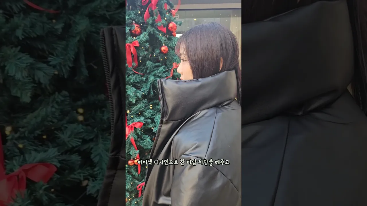 겨울에 입기 좋은 패딩 추천! 스탠다드에러 레더패딩-