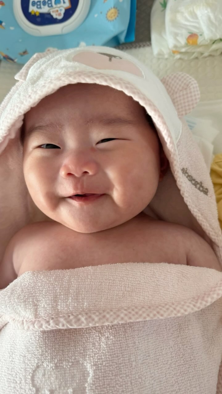 3.44kg가 8kg되는 과정 🍼