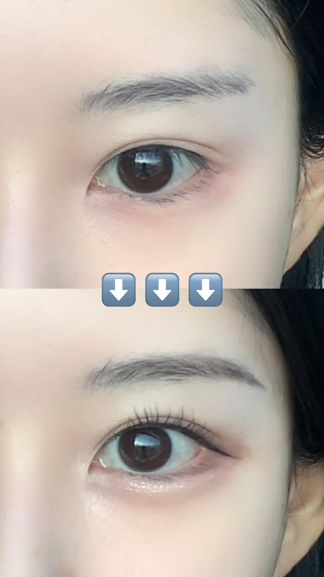 요청 많았던 뒤트임+애교살 아이 메이크업✨

(급하게 촬영하느라 아이라인 살짝 망했습니다..
다들 흐린눈 플리즈)