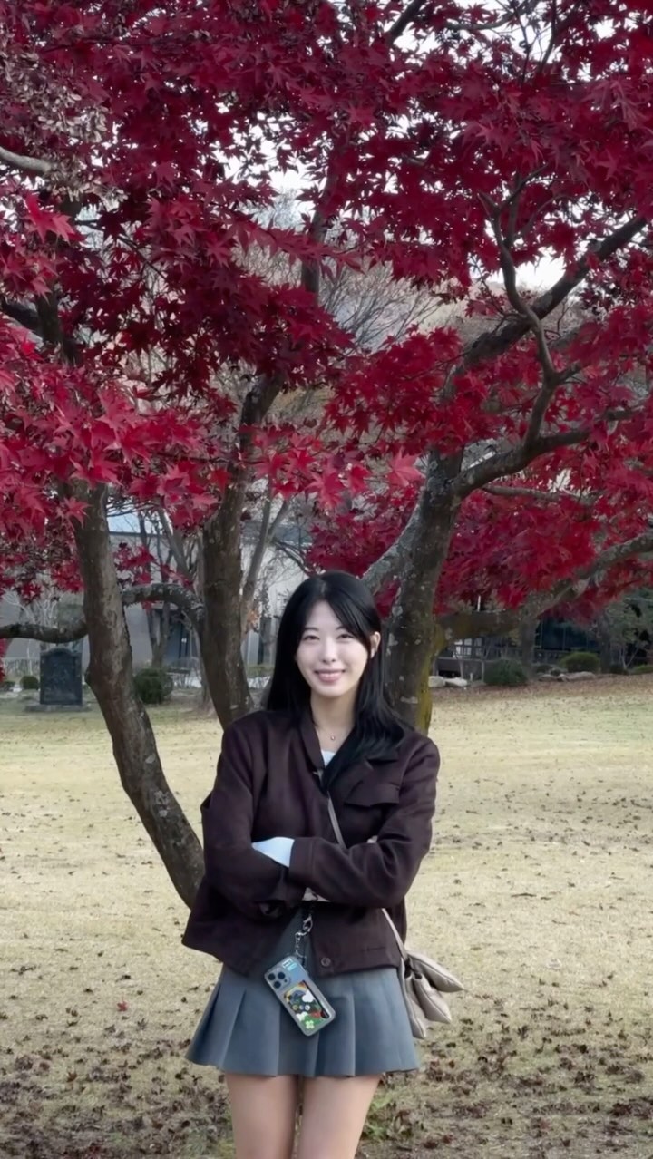 단풍 첫차이자 막차 탑승
내일 영하래요 ㅠㅡㅠ 
가을 스킵하지말아줘 양파쿵야