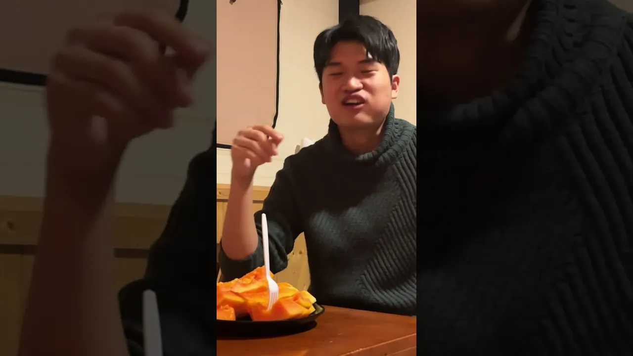 스위탄에서 국내첫재배 파파야와 파파야를 처음먹어본 서울촌놈의 진짜 찐텐후기