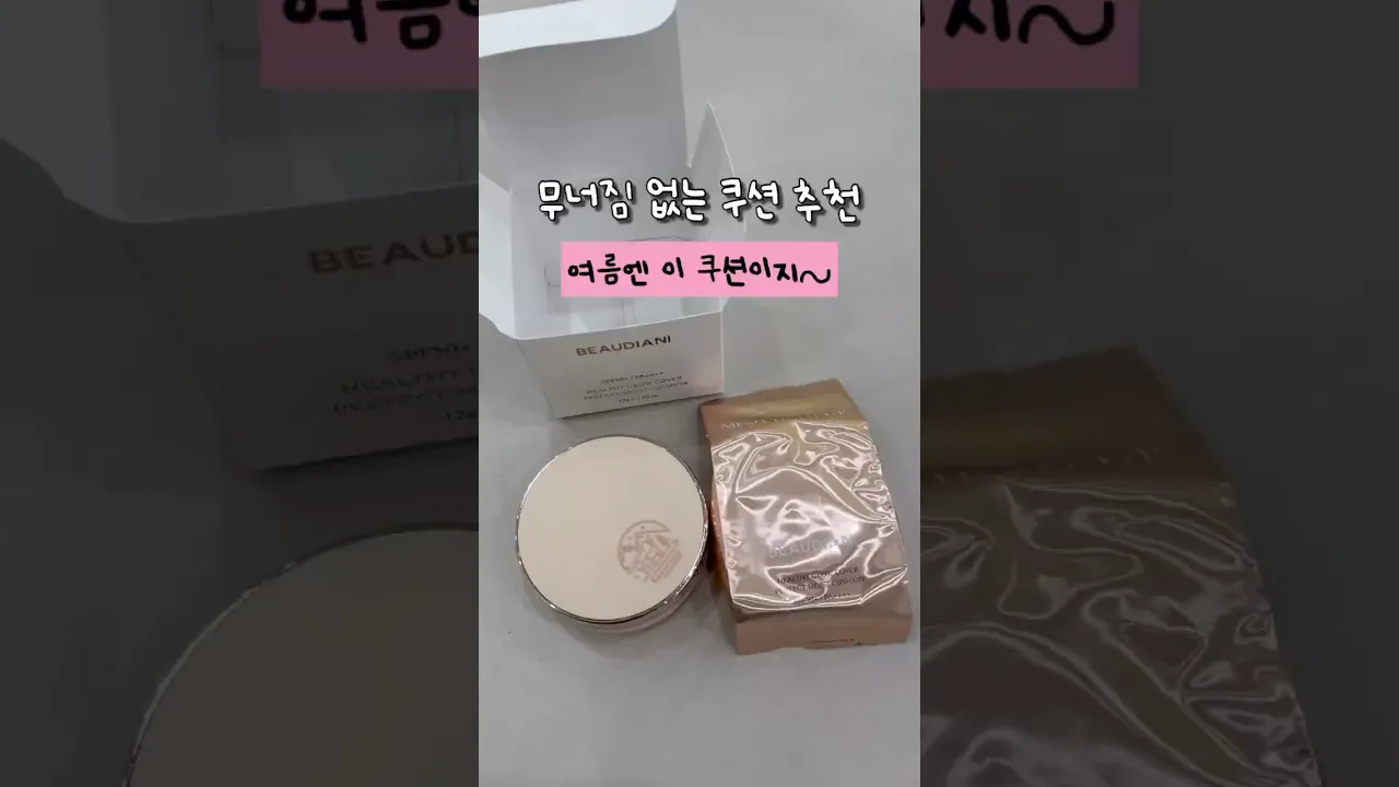 #광고 여름에 무너지지않는 쿠션🏝️ [뷰디아니] 메쉬 타이트 업 쿠션(승무원쿠션)