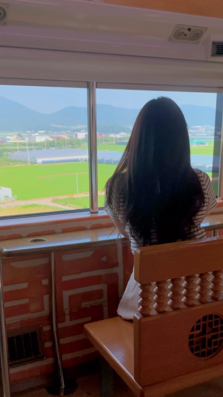 한 여름에 기차 여행이란..
그것은 낭만 🫶🏻