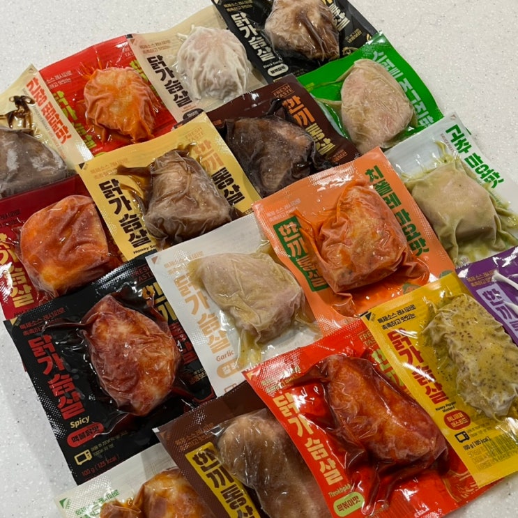 한끼통살 맛 추천 소스닭가슴살 17종 맛별 솔직후기 할인코드