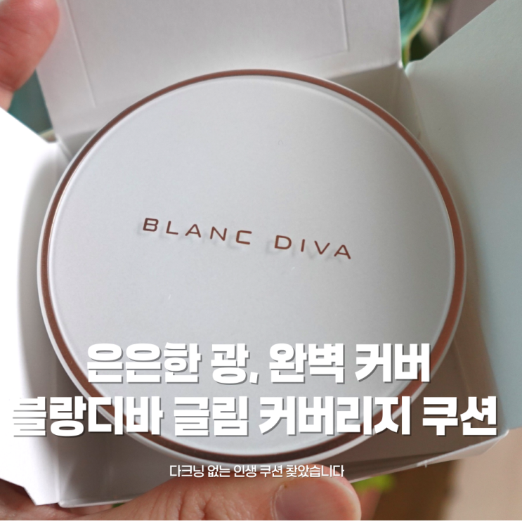다크닝 없는 커버력도 좋은 인생쿠션✨ 블랑디바 글림 쿠션 삼성역올리브영 구매기