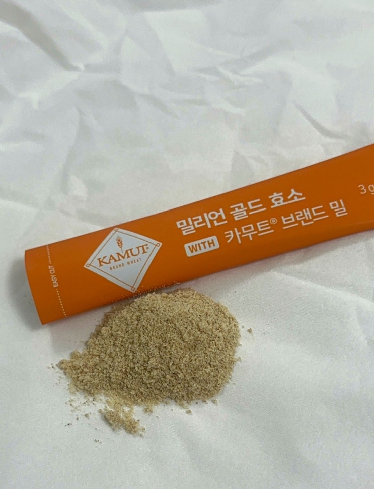 100만 역가 곡물발효효소 카무트 성분 효소 추천! <밀리언 골드 효소> 소화부터 배출까지 도움되는 효소