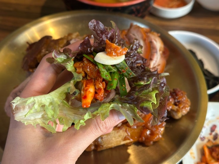 족발 땡길 때 청량리 맛집 호야네족발 동대문점