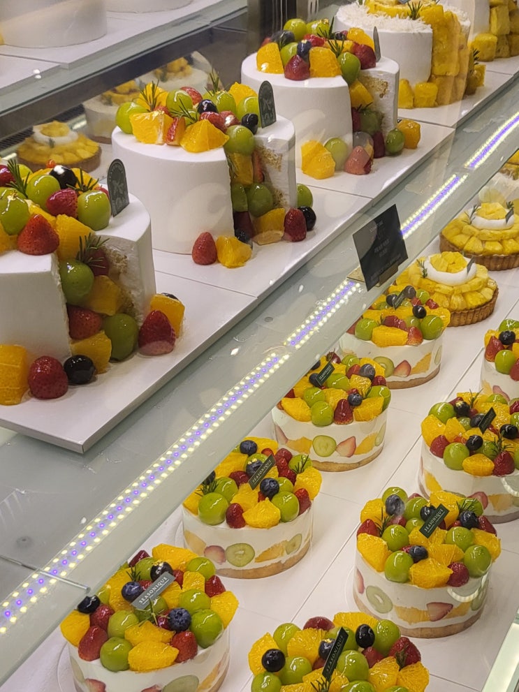 강남신세계맛집 시즈니크 l 스위트파크 생과일케이크는 여기로!
