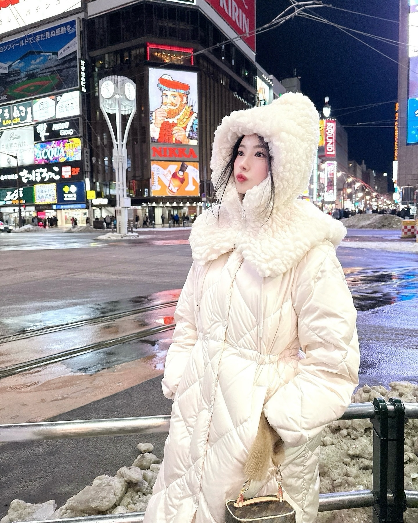 눈펑펑 삿포로에서 🤍☃️