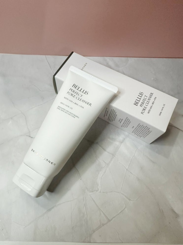 클렌징폼추천💧스킨코너 벨루스 퍼펙트 포어 클렌저[AHA+BHA+PHA] 써보니 모공까지 개운해요!