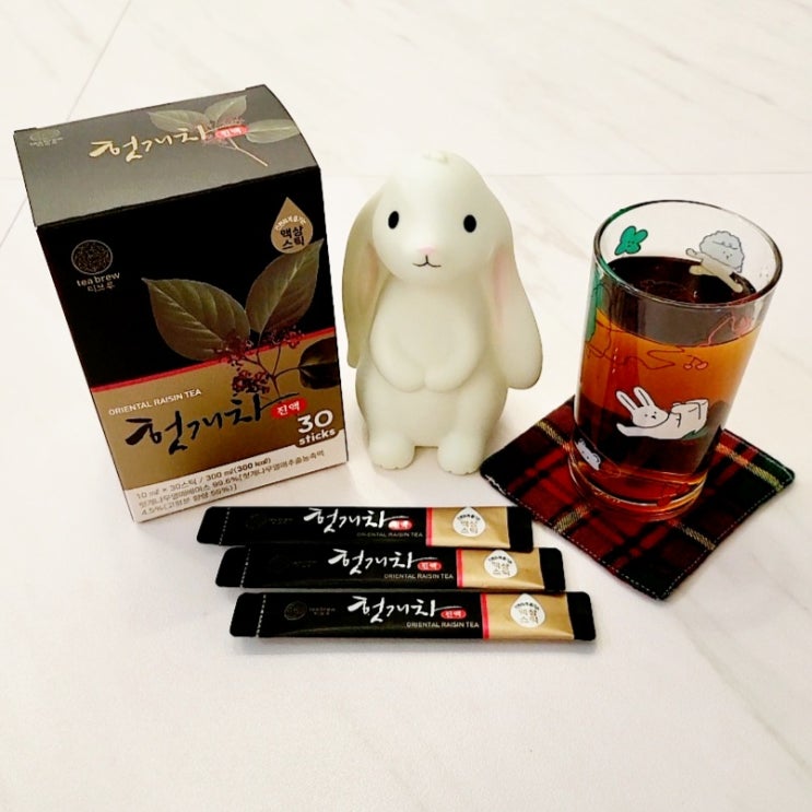 맥널티 티브루 헛개차진액 액상스틱 단 3초면 헛개수 완성 (feat. 숙취해소제 추천)