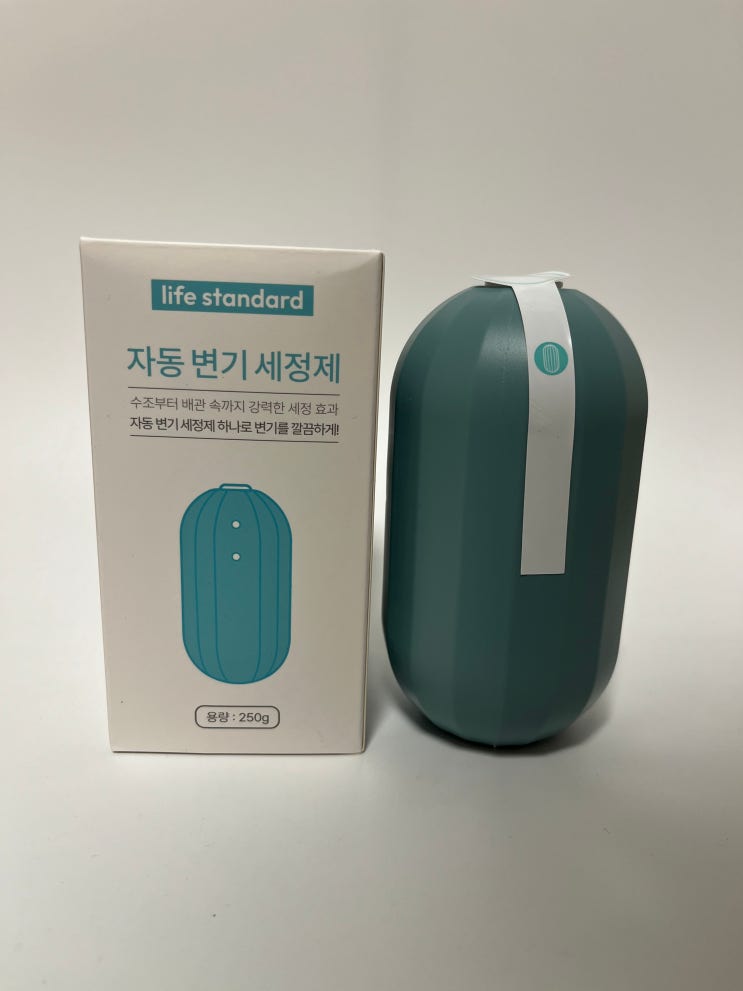 [변기 청소 이걸로 해결] 라이프스탠다드 퐁당 변기세정제 후기