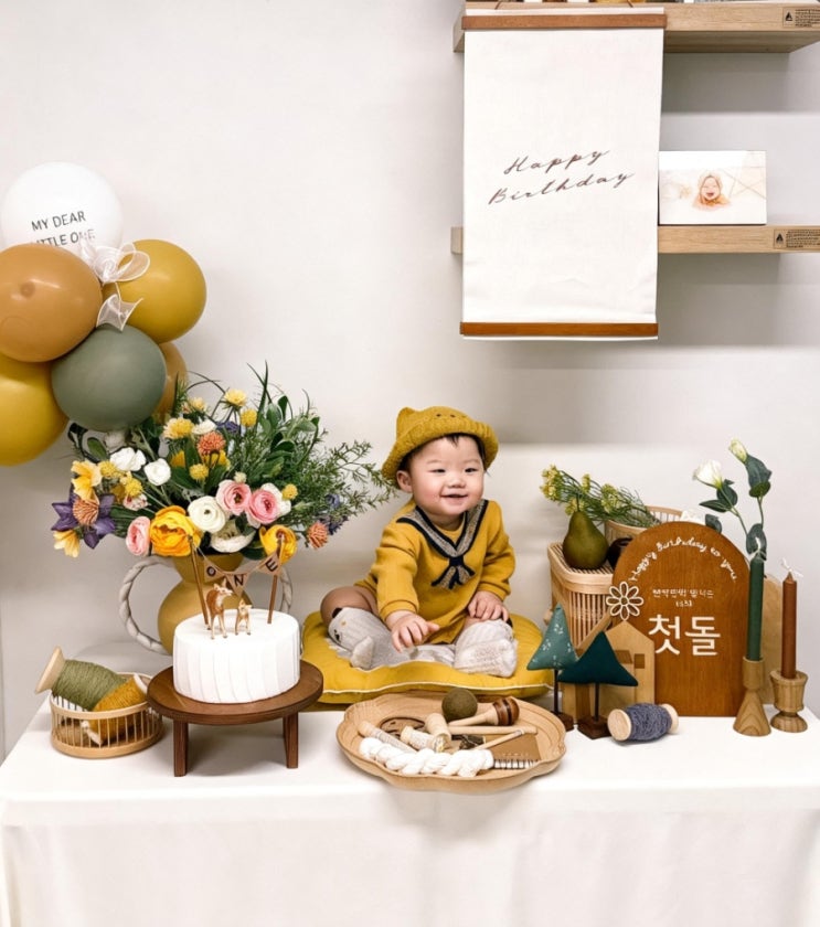 돌상대여 셀프돌상 감성돌상 너는꽃 생일상 후기