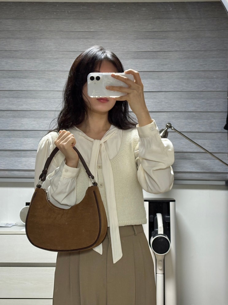 여성 가방 쇼핑몰 추천, 데일리백 쇼핑몰 오뮤에 스웨이드 숄더백