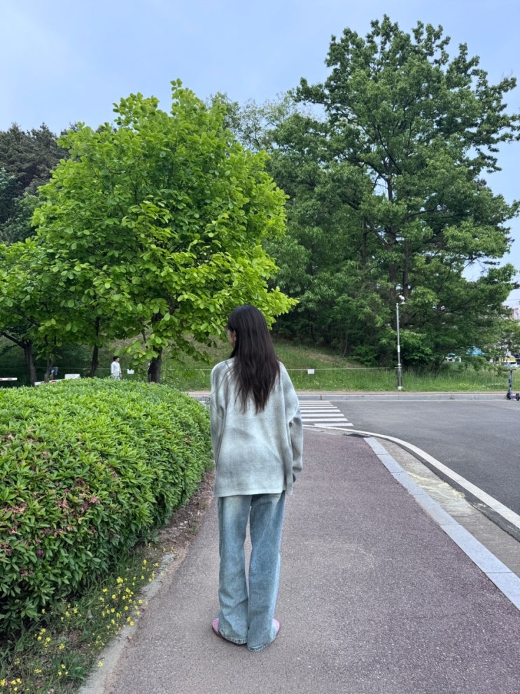 여자루즈핏청바지 키큰여자청바지 스탠다드에러 찐후기
